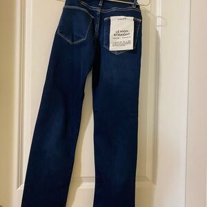 Frame Le High Straight - Sanctuary